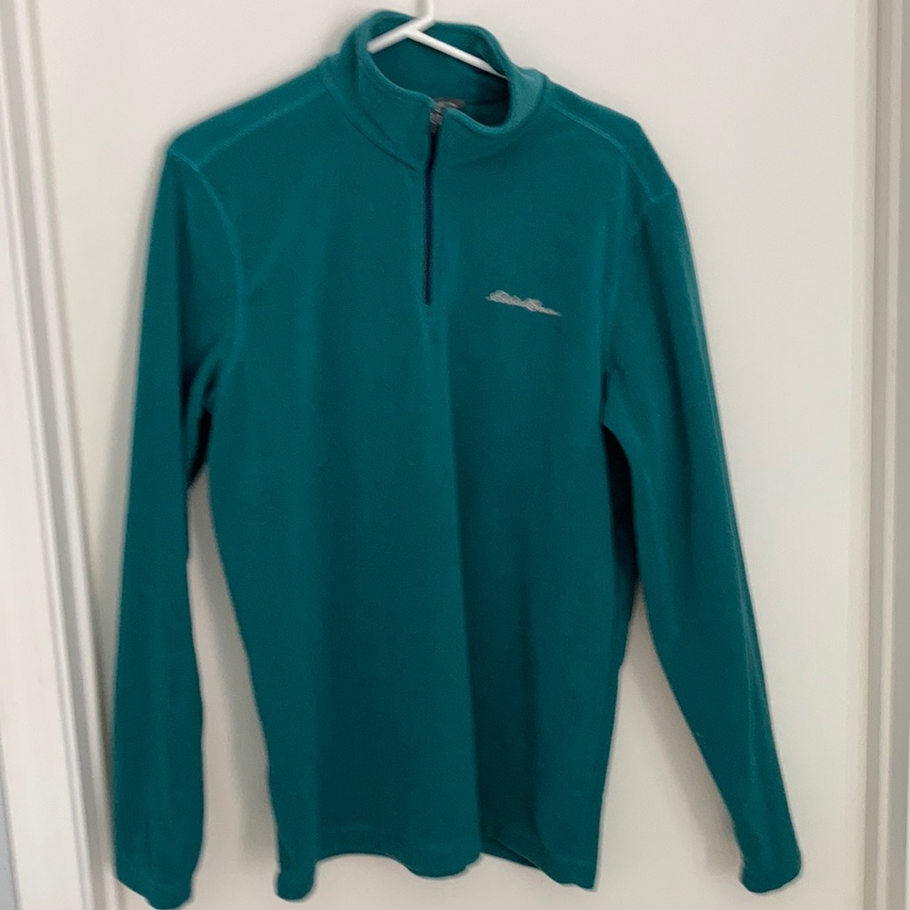 Eddie Bauer fleece.
